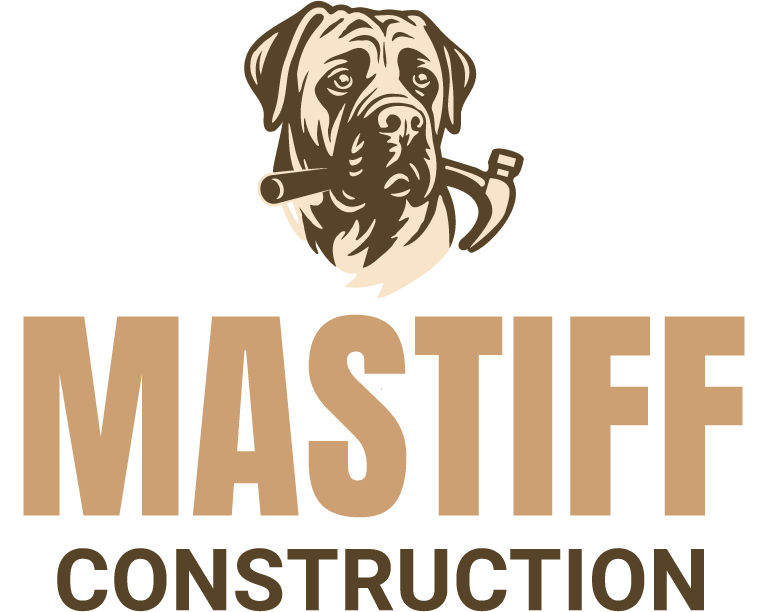 Mastiff Construction Logo